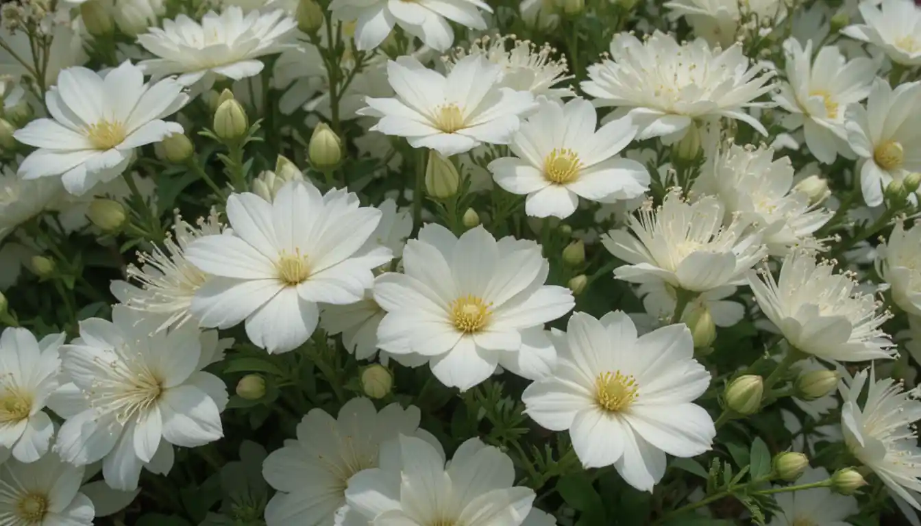 সাদা ফুলের নাম